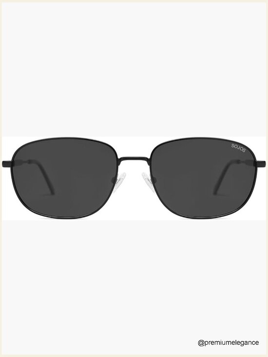 Retro Rectangle Polarized Sunglasses for Women Men Vintage Shades Classic main image 4